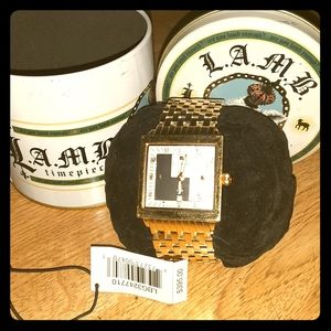 L.A.M.B watch protection tube/w/papers & key chain